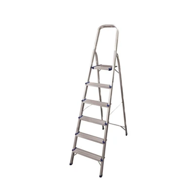 Gambar Krisbow Tangga Aluminium Dengan Handle 6 Step 1.3 M