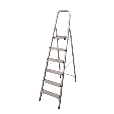 Gambar Krisbow Tangga Aluminium Dengan Handle 6 Step 1.3 M