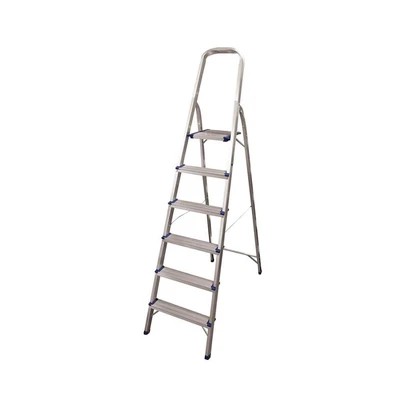 Gambar Krisbow Tangga Aluminium Dengan Handle 7 Step 1.5 M