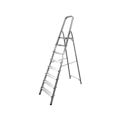 Gambar Krisbow Tangga Aluminium Dengan Handle 8 Step 1.7 Mtr