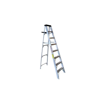 Gambar Krisbow Tangga Lipat Aluminium Heavy Duty 8 Step 2.4 Mtr