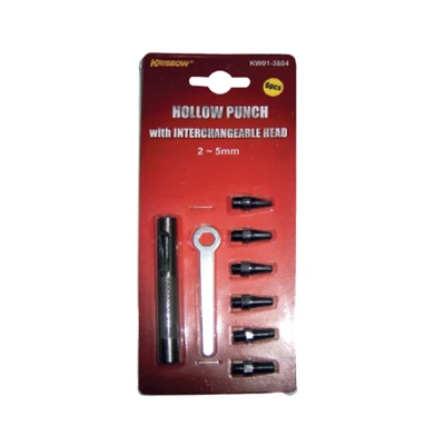 Gambar Krisbow Set Hollow Punch 2-5 mm