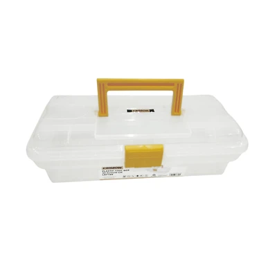 Gambar Krisbow Kotak Perkakas Plastik 30.5x15x10 cm - Kuning