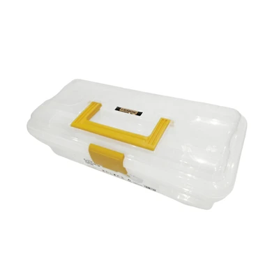 Gambar Krisbow Kotak Perkakas Plastik 30.5x15x10 cm - Kuning