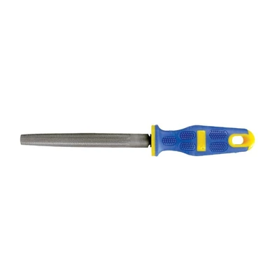 Gambar Krisbow Kikir Setengah Bulat Kasar 15 cm - Biru