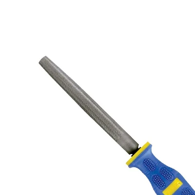 Gambar Krisbow Kikir Setengah Bulat Kasar 25 cm - Biru