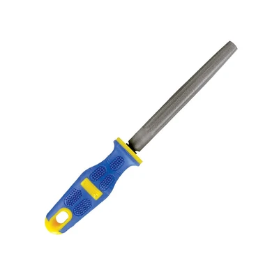 Gambar Krisbow Kikir Setengah Bulat Halus 25 cm - Biru