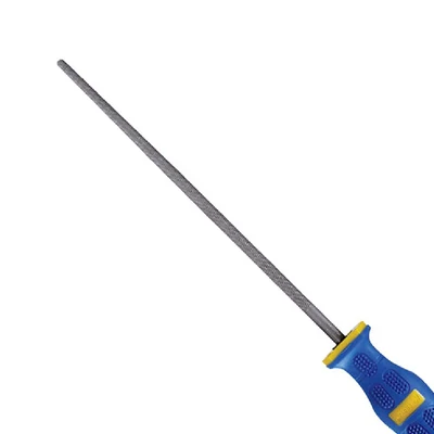Gambar Krisbow Kikir Bulat Kasar 15 cm - Biru