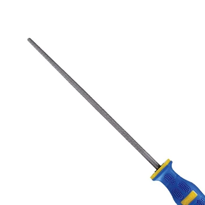 Gambar Krisbow Kikir Bulat Halus 15 cm - Biru