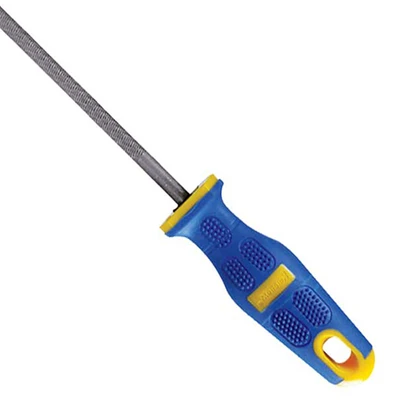 Gambar Krisbow Kikir Bulat Kasar 25 cm - Biru