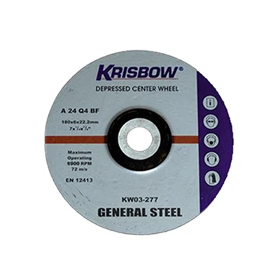 Gambar Krisbow Mata Gerinda Depressed Center Wheel 7 Inch