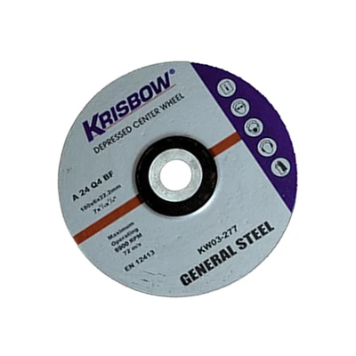 Gambar Krisbow Mata Gerinda Depressed Center Wheel 7 Inch