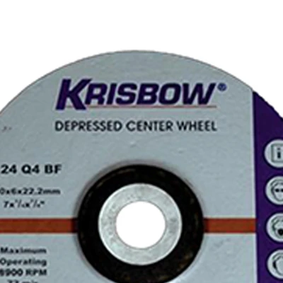 Gambar Krisbow Mata Gerinda Depressed Center Wheel 7 Inch