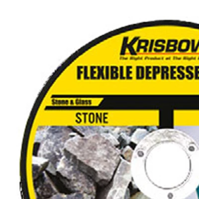 Gambar Krisbow Mata Gerinda Flexible Depressed Center Kaca & Batu