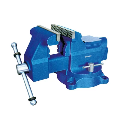 Gambar Krisbow American Bench Vise Ragum Putar 12.7 cm - Biru