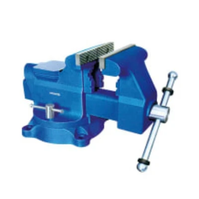 Gambar Krisbow American Bench Vise Ragum Putar 12.7 cm - Biru