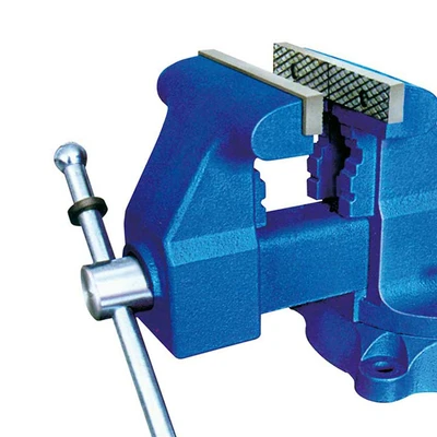 Gambar Krisbow American Bench Vise Ragum Putar 15 cm - Biru