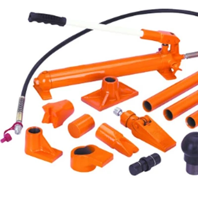 Gambar Krisbow Alat Tester Kompresi Mesin Body Repair Porta Power Hyd-10T Epbr10