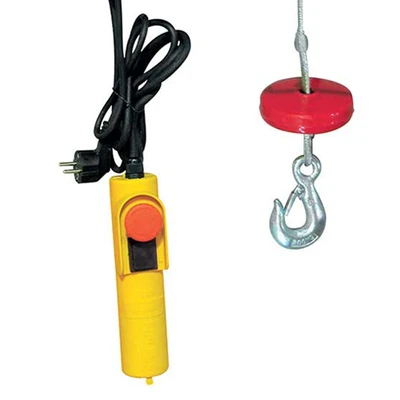 Gambar Krisbow Alat Derek Elektrik Electric Hoist Reel Double Hook 300 Kg