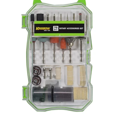 Gambar Krisbow Set Aksesoris Gerinda Tuner 70 Pcs