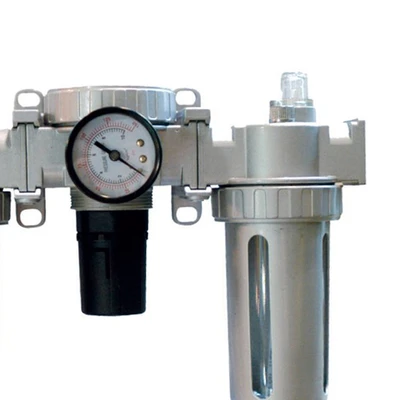 Gambar Krisbow Filter Regulator Lubricator 1/4 Metal Bowl Crfrlb02