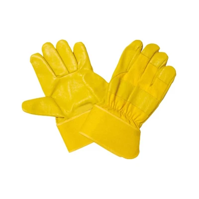 Gambar Krisbow Sarung Tangan Pengaman Kerja 25 cm - Kuning