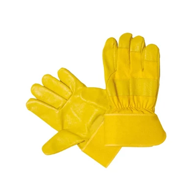 Gambar Krisbow Sarung Tangan Pengaman Kerja 25 cm - Kuning