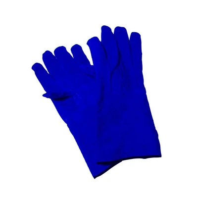Gambar Krisbow Sarung Tangan Pengaman Las Kulit 40 cm - Biru