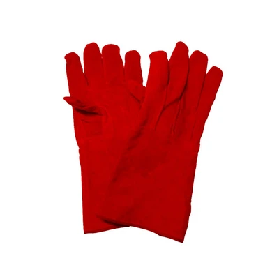 Gambar Krisbow Sarung Tangan Pengaman Las Kulit 36 cm - Merah