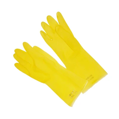 Gambar Krisbow Sarung Tangan Pengaman Latex M - Kuning