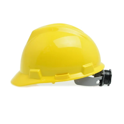 Gambar Krisbow Brim Helm Keselamatan Kerja Hdpe - Kuning