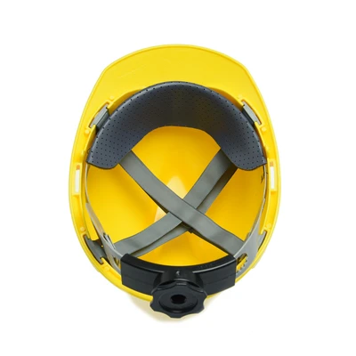 Gambar Krisbow Brim Helm Keselamatan Kerja Hdpe - Kuning