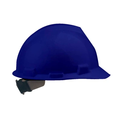 Gambar Krisbow Brim Helm Keselamatan Kerja Hdpe - Biru