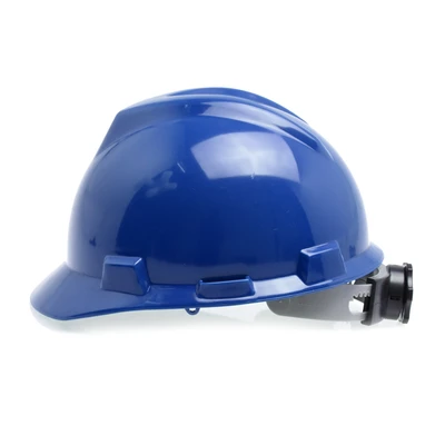Gambar Krisbow Brim Helm Keselamatan Kerja Hdpe - Biru