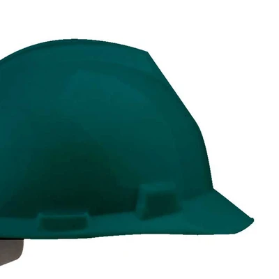 Gambar Krisbow Brim Helm Keselamatan Kerja Hdpe - Hijau
