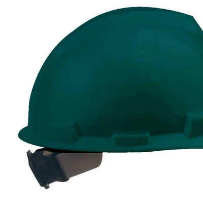 Gambar Krisbow Brim Helm Keselamatan Kerja Hdpe - Hijau