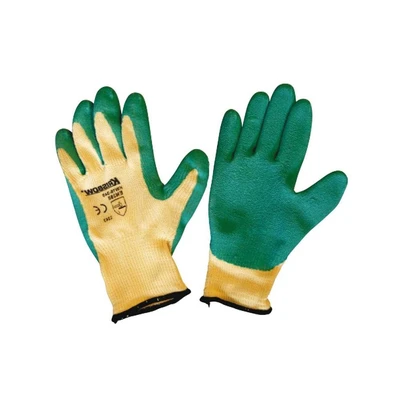 Gambar Krisbow Sarung Tangan Pengaman Karet - Hijau/Kuning