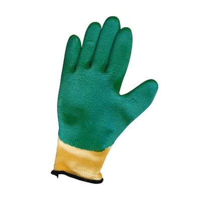 Gambar Krisbow Sarung Tangan Pengaman Karet - Hijau/Kuning