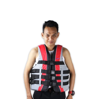 Gambar Krisbow Rompi Pelampung Dewasa L/XL - Merah