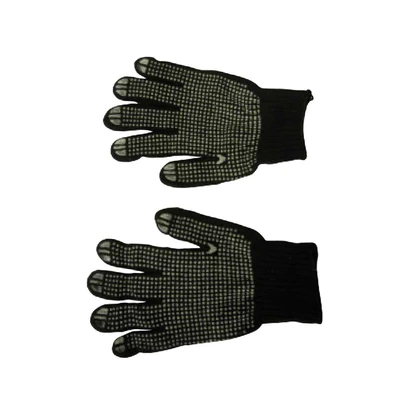 Gambar Krisbow Sarung Tangan Pengaman Katun PVC 12 Pasang - Hitam