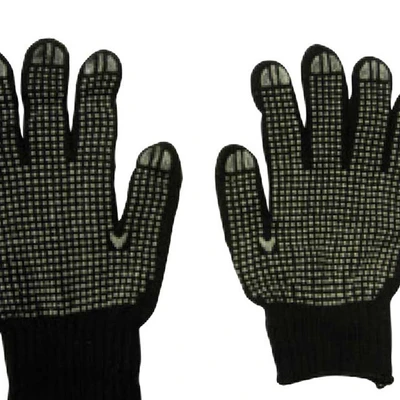 Gambar Krisbow Sarung Tangan Pengaman Katun PVC 12 Pasang - Hitam