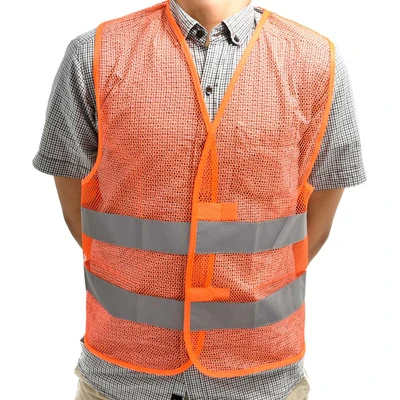 Gambar Krisbow Rompi Pengaman Mesh Srsv2 - Oranye