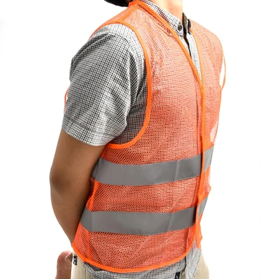 Gambar Krisbow Rompi Pengaman Mesh Srsv2 - Oranye