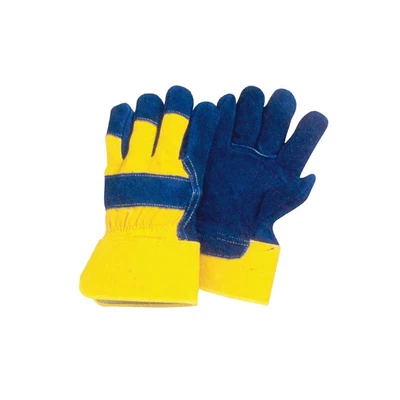 Gambar Krisbow Sarung Tangan Pengaman Kerja - Kuning/Biru