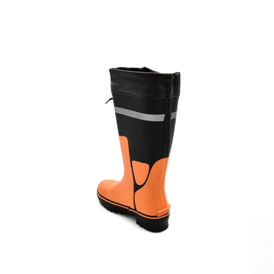 Gambar Krisbow Sepatu Boot Karet Ukuran M - Oranye