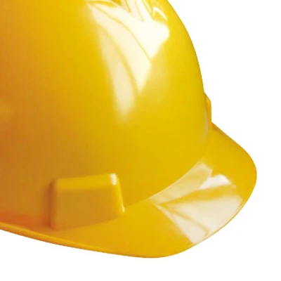 Gambar Krisbow Brim Vented Helm Keselamatan Kerja Hdpe - Kuning