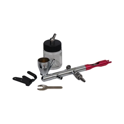 Gambar Krisbow Set Air Brush Hs-800 - Merah