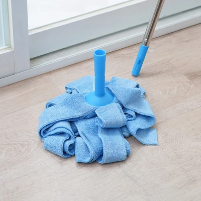 Gambar Krisbow Kepala Alat Pel Microfiber - Biru