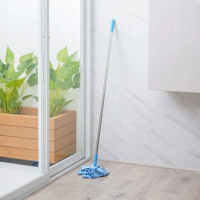 Gambar Krisbow Kepala Alat Pel Microfiber - Biru