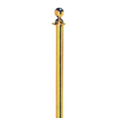 Gambar Krisbow Tiang Antrian Stainless Steel - Gold
